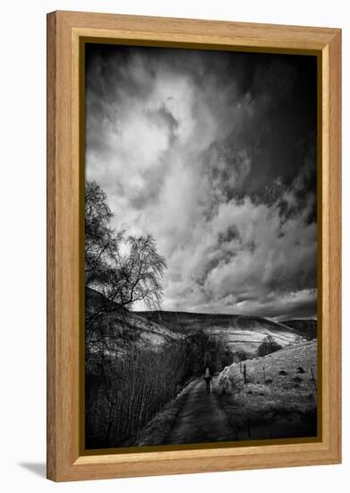 Walker On the Road-Rory Garforth-Framed Premier Image Canvas