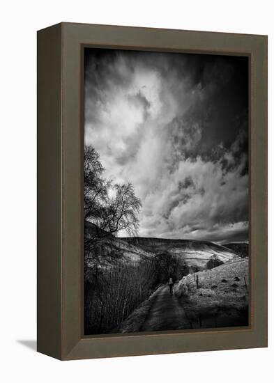 Walker On the Road-Rory Garforth-Framed Premier Image Canvas