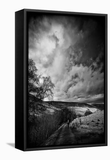 Walker On the Road-Rory Garforth-Framed Premier Image Canvas