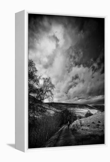 Walker On the Road-Rory Garforth-Framed Premier Image Canvas