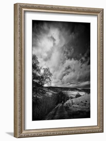 Walker On the Road-Rory Garforth-Framed Photographic Print