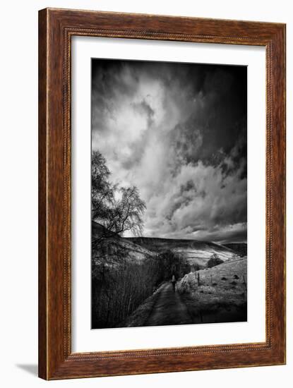 Walker On the Road-Rory Garforth-Framed Photographic Print