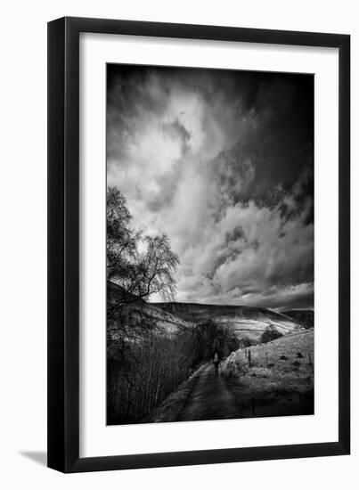 Walker On the Road-Rory Garforth-Framed Photographic Print