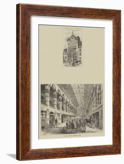 Walker's Horse Repository, York-Frank Watkins-Framed Giclee Print