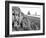 Walkers on Reynisfjara Beach, Iceland-Nadia Isakova-Framed Photographic Print