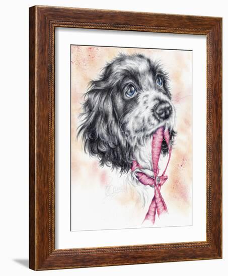 Walkies-Karen Middleton-Framed Giclee Print