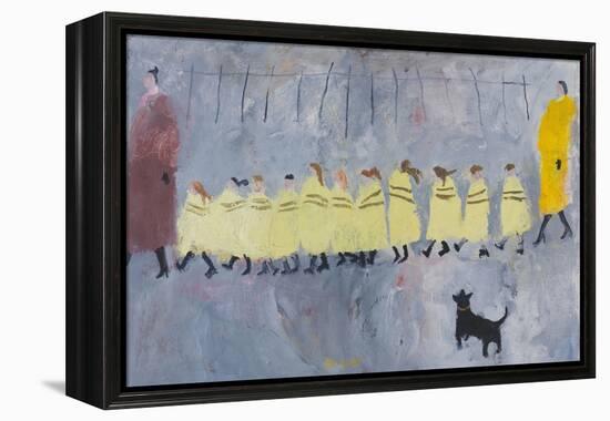 Walking Bus I, 2011-Susan Bower-Framed Premier Image Canvas