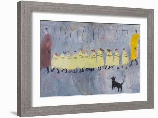 Walking Bus I, 2011-Susan Bower-Framed Giclee Print