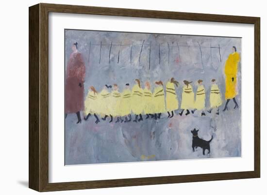 Walking Bus I, 2011-Susan Bower-Framed Giclee Print