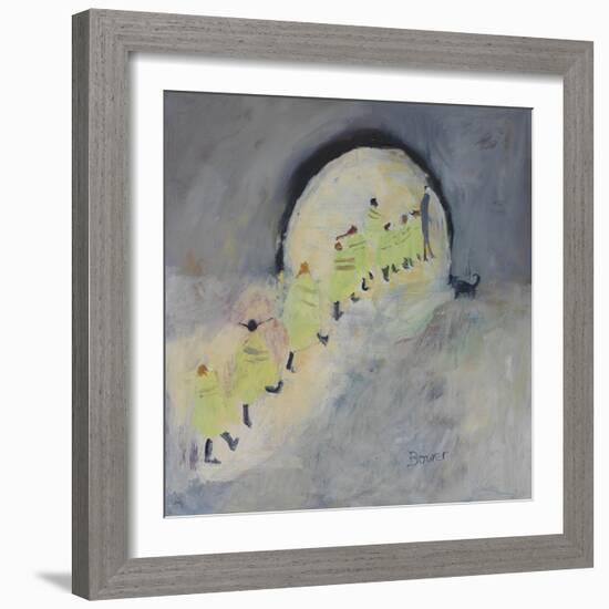 Walking Bus II, 2011-Susan Bower-Framed Giclee Print