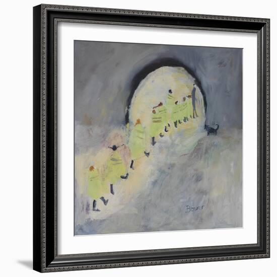 Walking Bus II, 2011-Susan Bower-Framed Giclee Print