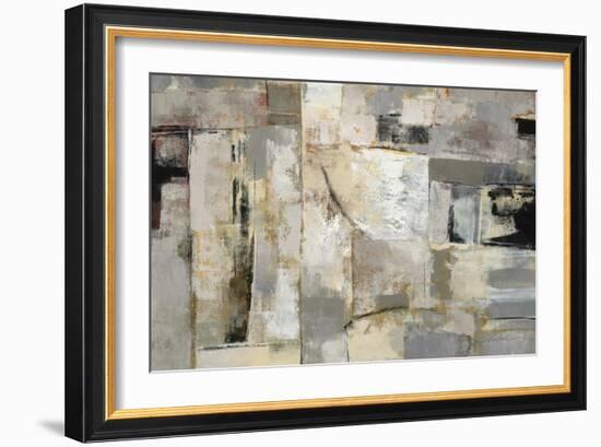 Walking Down the Street Neutral Crop-Silvia Vassileva-Framed Art Print