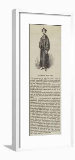 Walking Dress of the Clergy-null-Framed Giclee Print