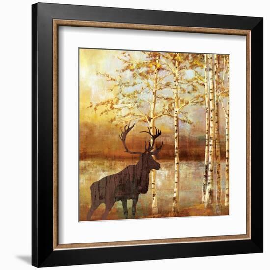 Walking Face-Andrew Michaels-Framed Art Print