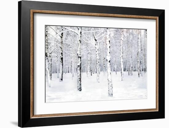 Walking in a Winter-Parker Greenfield-Framed Art Print