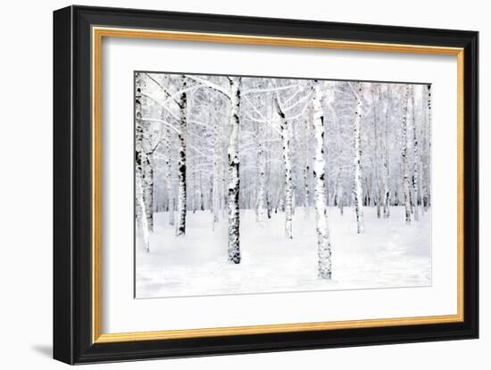 Walking in a Winter-Parker Greenfield-Framed Art Print