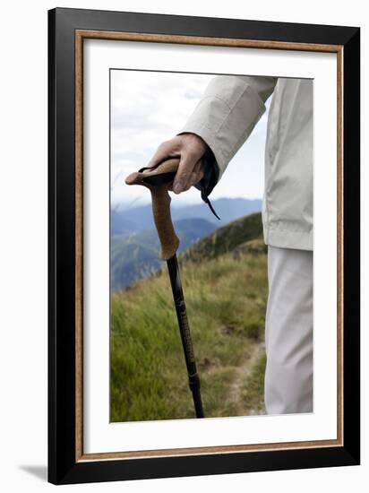 Walking In Switzerland-Cristina-Framed Photographic Print
