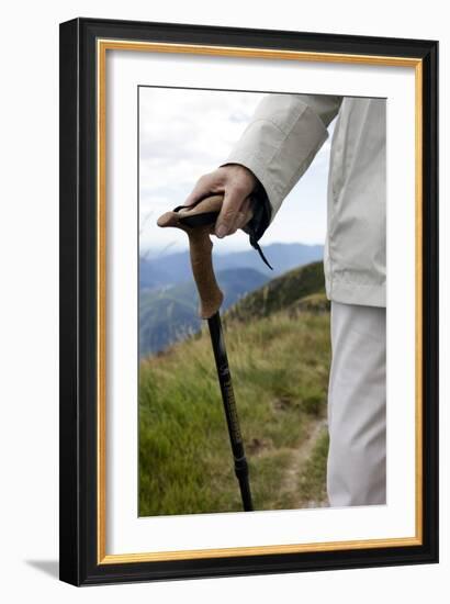 Walking In Switzerland-Cristina-Framed Photographic Print