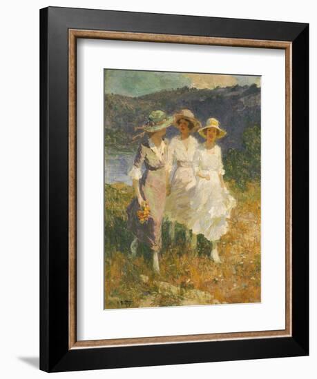 Walking in the Hills-Edward Henry Potthast-Framed Giclee Print