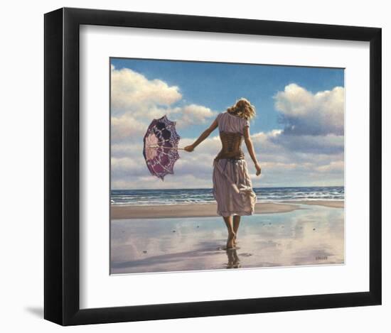 Walking on Broken Clouds-Paul Kelley-Framed Art Print