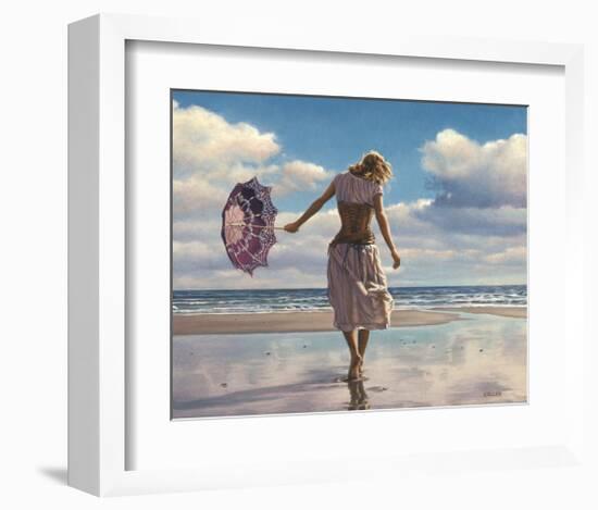 Walking on Broken Clouds-Paul Kelley-Framed Art Print