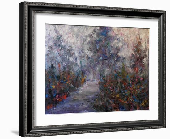 Walking path-Joseph Marshal Foster-Framed Art Print