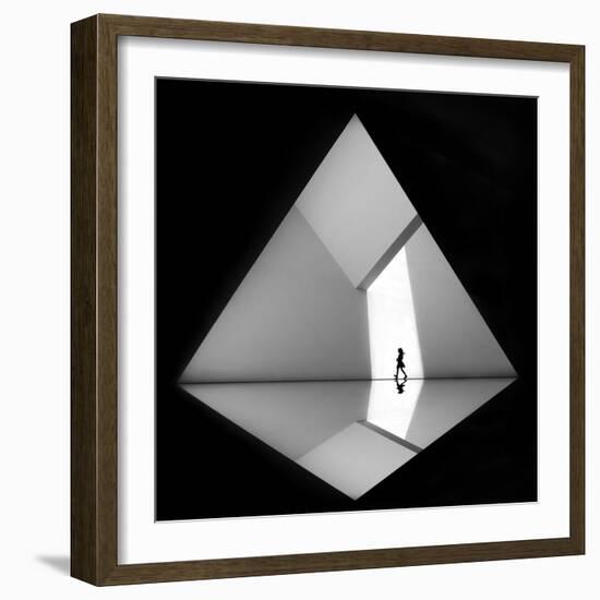 Walking the Diamond # 01-Huib Limberg-Framed Photographic Print