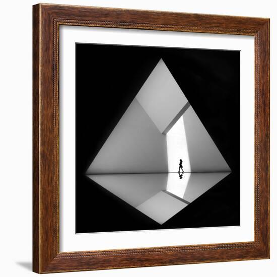 Walking the Diamond # 01-Huib Limberg-Framed Photographic Print