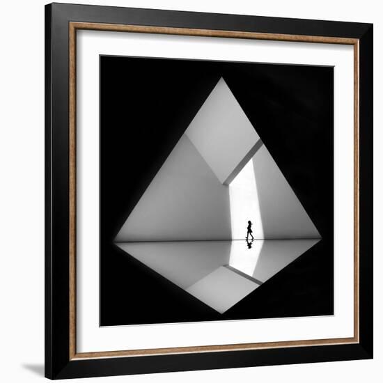 Walking the Diamond # 01-Huib Limberg-Framed Photographic Print