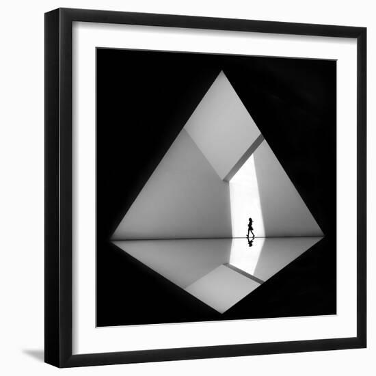 Walking the Diamond # 01-Huib Limberg-Framed Photographic Print