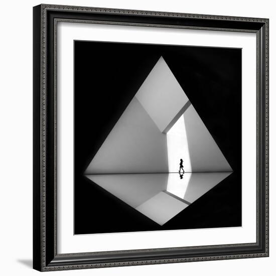 Walking the Diamond # 01-Huib Limberg-Framed Photographic Print