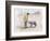 Walking the Dog - 08 (Pen and Watercolour)-Margaret Loxton-Framed Giclee Print