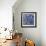Walking the Dog - Blue-Hilke Macintyre-Framed Giclee Print displayed on a wall