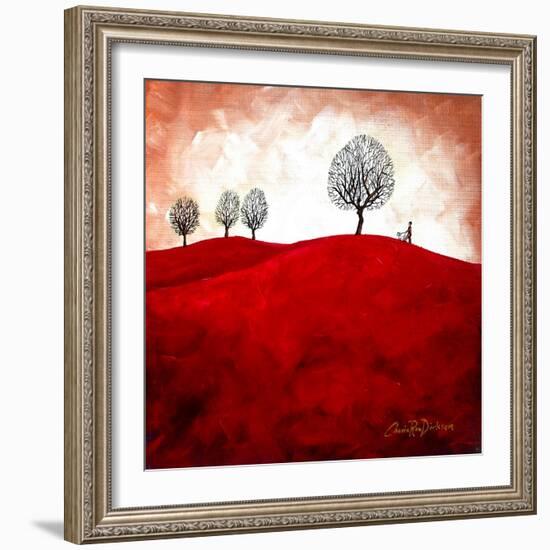 Walking the Dog-Cherie Roe Dirksen-Framed Giclee Print