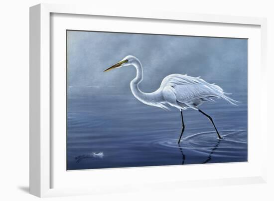 Walking the Edge-Wilhelm Goebel-Framed Giclee Print