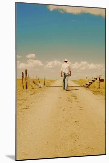 Walking the Open Range-Amanda Smith-Mounted Photographic Print