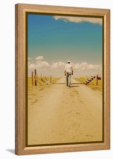 Walking the Open Range-Amanda Smith-Framed Premier Image Canvas