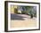 Walking to Work, Yazd-Bob Brown-Framed Giclee Print