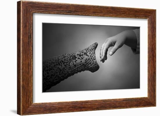 Walking Together-Antje Wenner-Braun-Framed Giclee Print