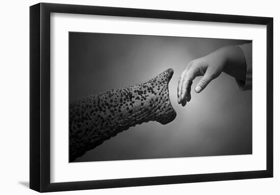 Walking Together-Antje Wenner-Braun-Framed Giclee Print