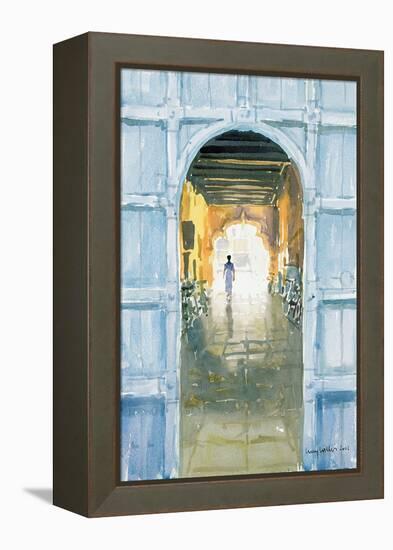 Walking Towards the Light, Cochin, 2002-Lucy Willis-Framed Premier Image Canvas