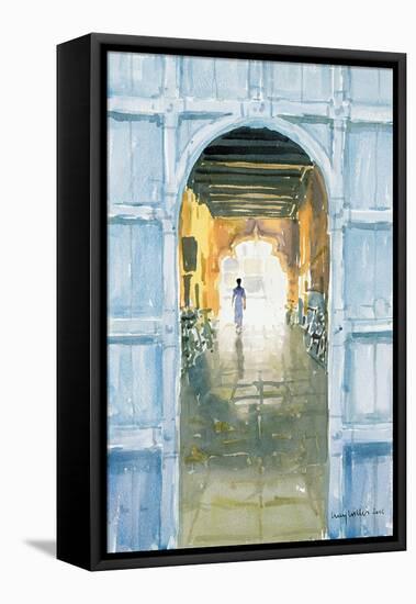 Walking Towards the Light, Cochin, 2002-Lucy Willis-Framed Premier Image Canvas