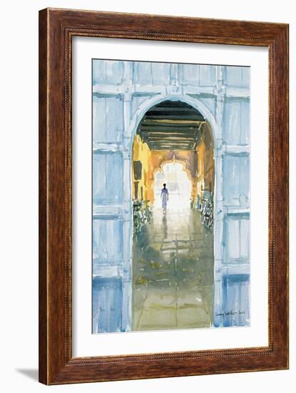 Walking Towards the Light, Cochin, 2002-Lucy Willis-Framed Giclee Print