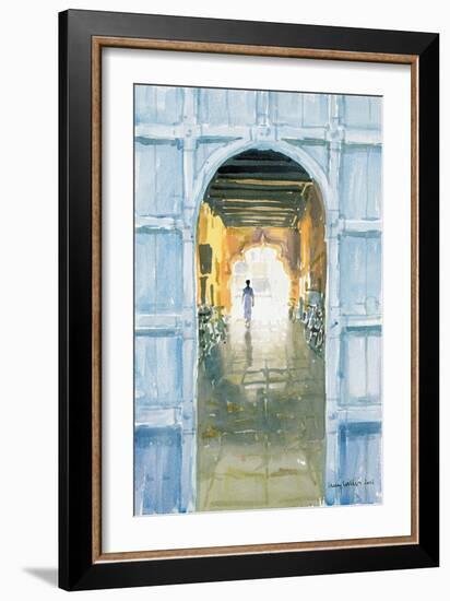 Walking Towards the Light, Cochin, 2002-Lucy Willis-Framed Giclee Print