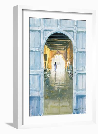 Walking Towards the Light, Cochin, 2002-Lucy Willis-Framed Giclee Print