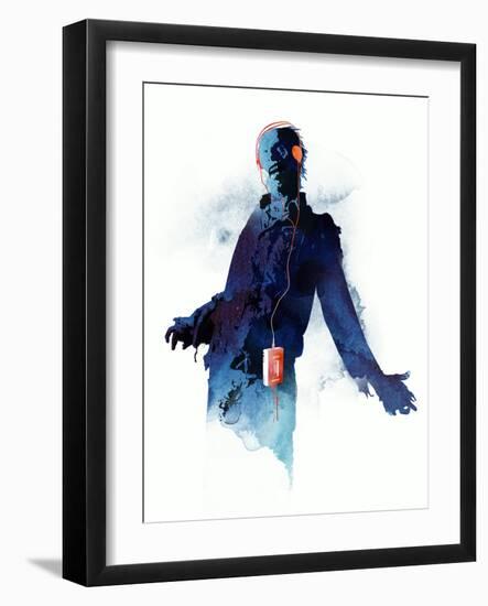 Walkman Dead-Robert Farkas-Framed Photo