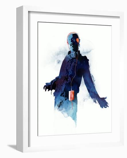 Walkman Dead-Robert Farkas-Framed Photo