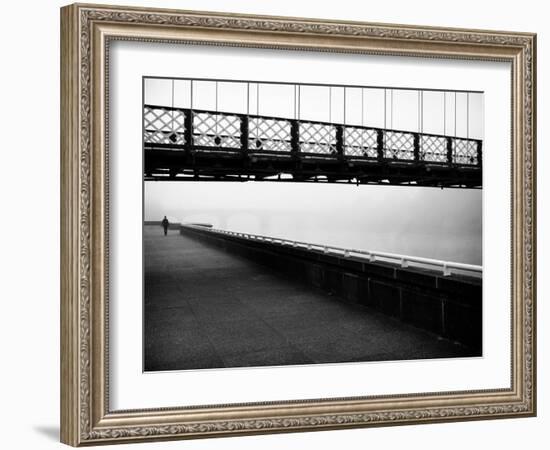 Walkway Beside River in Scotland-Craig Roberts-Framed Photographic Print