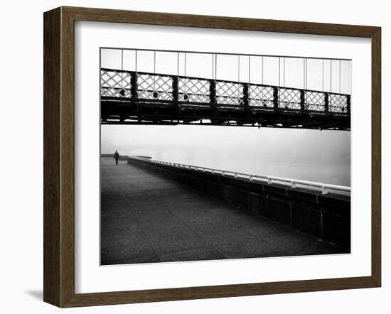 Walkway Beside River in Scotland-Craig Roberts-Framed Photographic Print