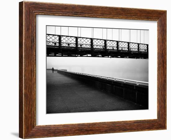 Walkway Beside River in Scotland-Craig Roberts-Framed Photographic Print